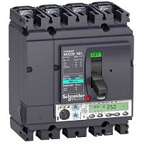 Автоматический выключатель 4П MIC6.2E 250A NSX250HB1 (75кА при 690B) | код. LV433559 | Schneider Electric 